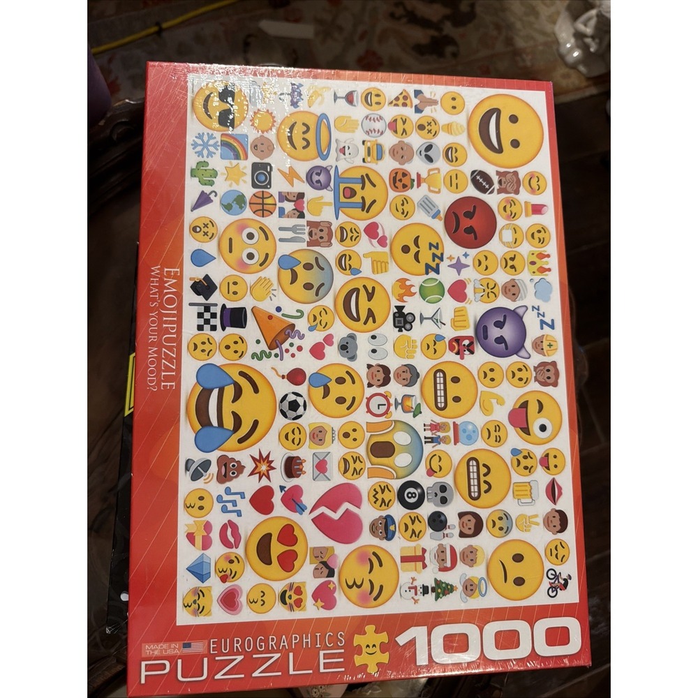 Eurographics Puzzle 1000 Pc - Emojipuzzle New